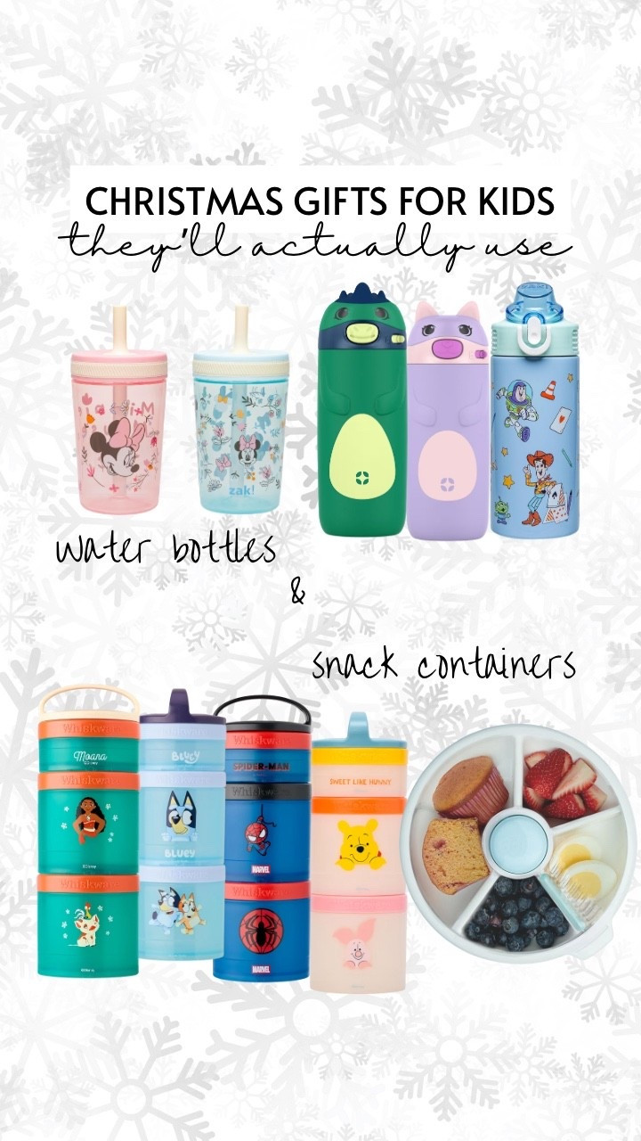 🎁Christmas Gifts For kids that will get used for sure!

Water bottles and snack containers are a must for all the kiddies!

#LTKSaleAlert #LTKGiftGuide #LTKKids