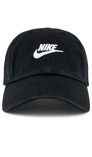 Nike Sportswear Heritage86 Futura Washed Cap in Black. | Revolve Clothing (Global)