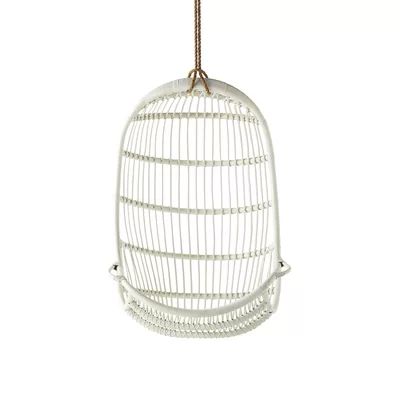 Riviera Rattan Hanging Porch Swing | Wayfair North America