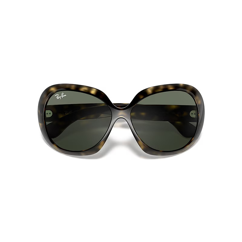 Ray-Ban Jackie Ohh II Sunglasses Light Havana Frame Green Lenses 60-14 | Ray-Ban (US)