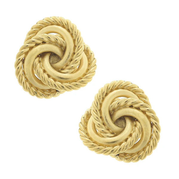Diana Knot Studs | Susan Shaw
