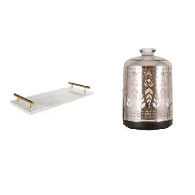 $46 Marble Tray & Essential Oil Diffuser Gift Set | Walmart (US)
