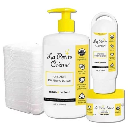 La Petite Creme - Organic French Diapering - Starter Bundle | Walmart (US)