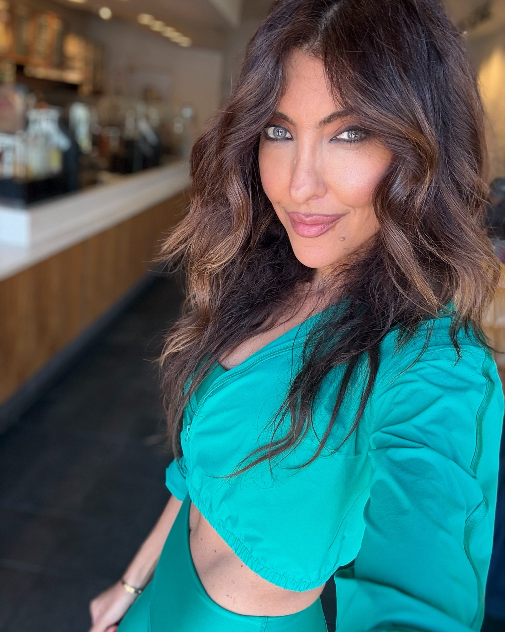 Effortless resort vibes in this green three-piece loungewear set. Featuring a cropped top, loose-fit palazzo pants with pockets, and matching oversized cardigan - perfect for beach days or poolside relaxation. Paired with white mesh sneakers for a casual-chic finish.​​​​​​​​​​​​​​​​ I also purchased the leggings 👌

#LTKSeasonal #LTKActive #LTKTravel