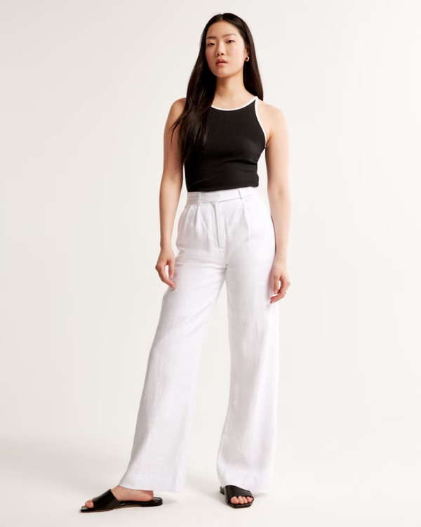 A&F Sloane Tailored Pant | Abercrombie & Fitch (US)