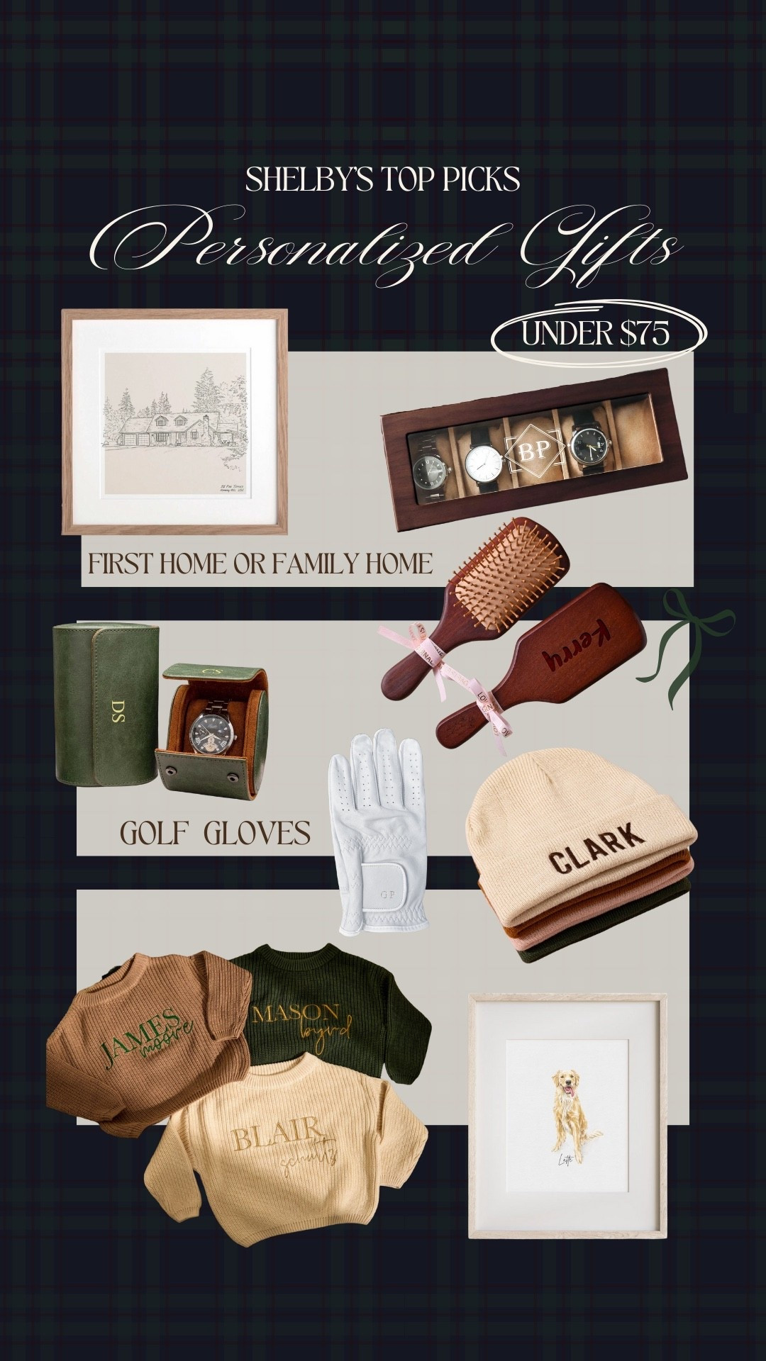 Personalized gifts for everyone from Etsy! Under $75. 

#LTKHoliday #LTKGiftGuide