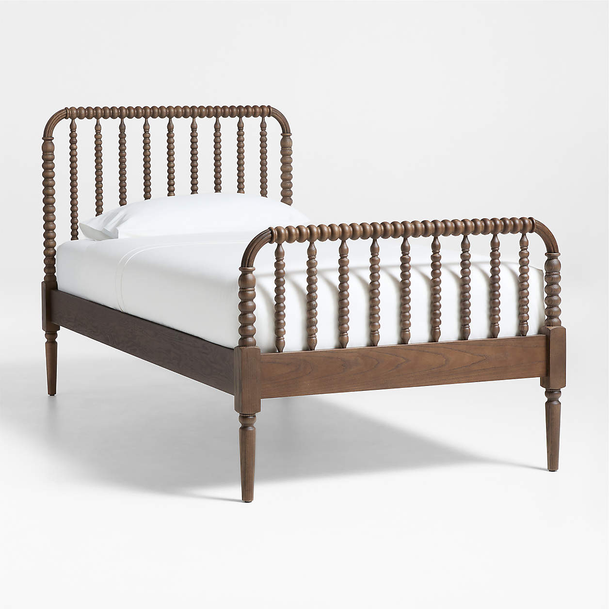 Jenny Lind Black Wood Spindle Kids Twin Bed + Reviews | Crate & Kids | Crate & Barrel