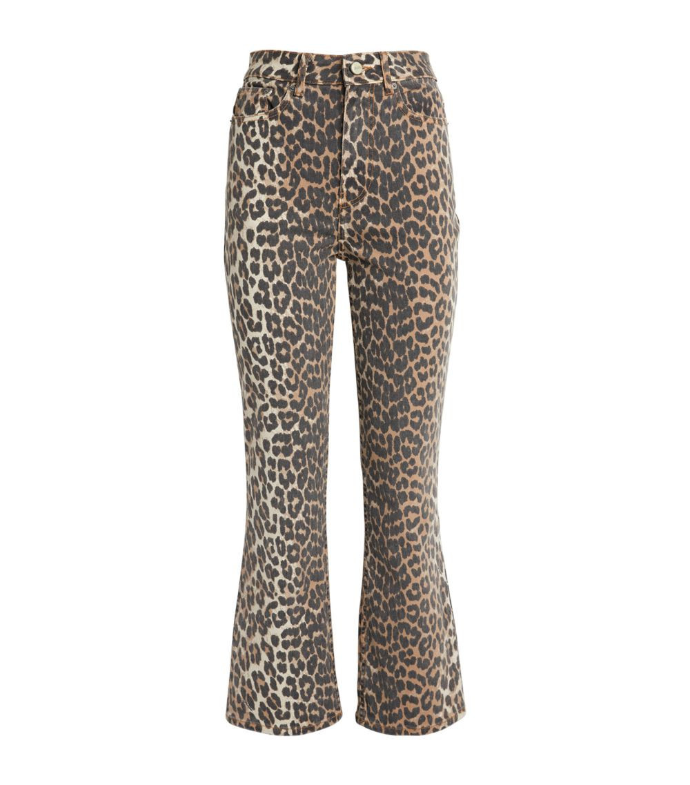 Leopard Print Betzy Jeans | Harrods