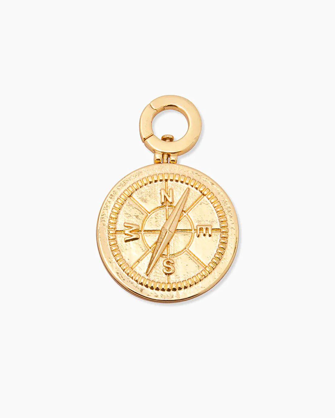 Compass Parker Charm (Gold) | Gorjana