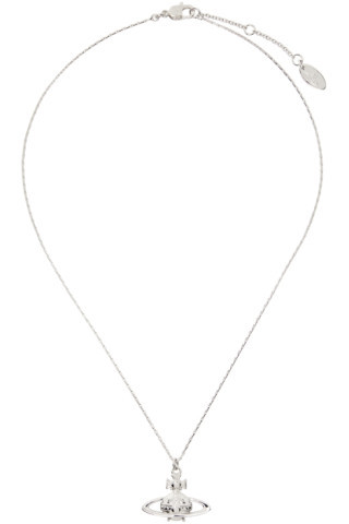 Silver Suzie Pendant Necklace | SSENSE