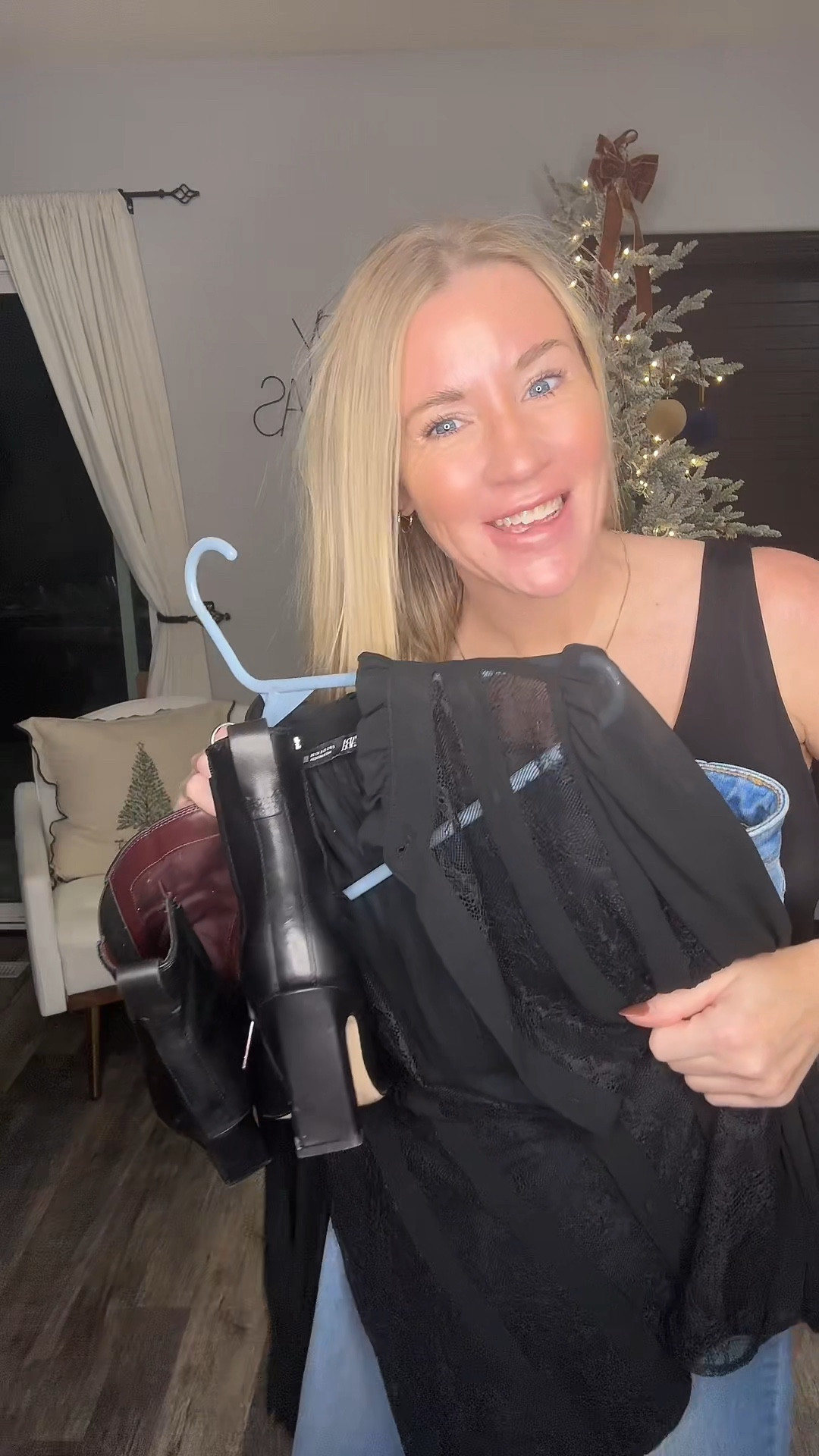 Get dressed with me for work ! 

#LTKootd #LTKgrwm #LTKOver40