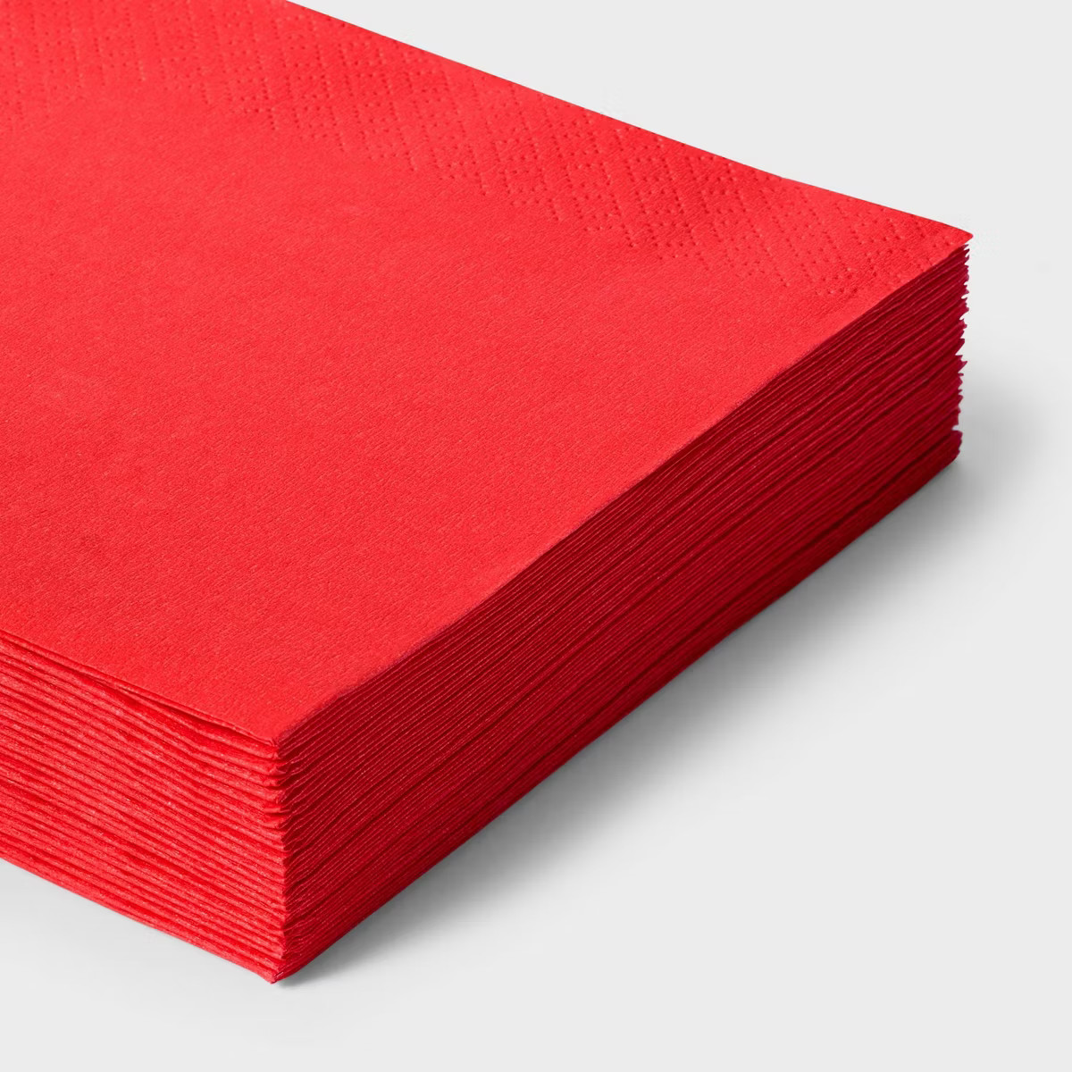 30ct Beverage Napkins Red - Spritz™ | Target