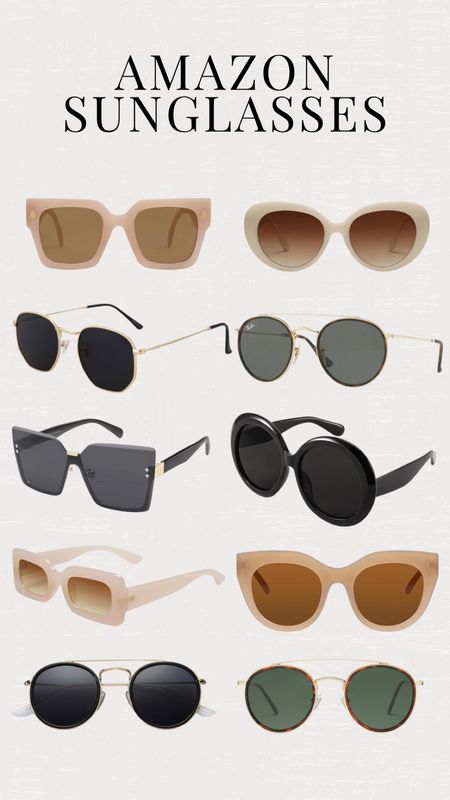 Amazon sunglasses, summer style, summer amazon finds 

#LTKstyletip #LTKSeasonal #LTKfindsunder50