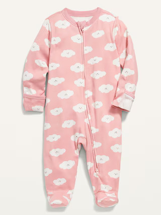 Unisex Printed Sleep & Play Footed One-Piece for Baby | Old Navy (US)