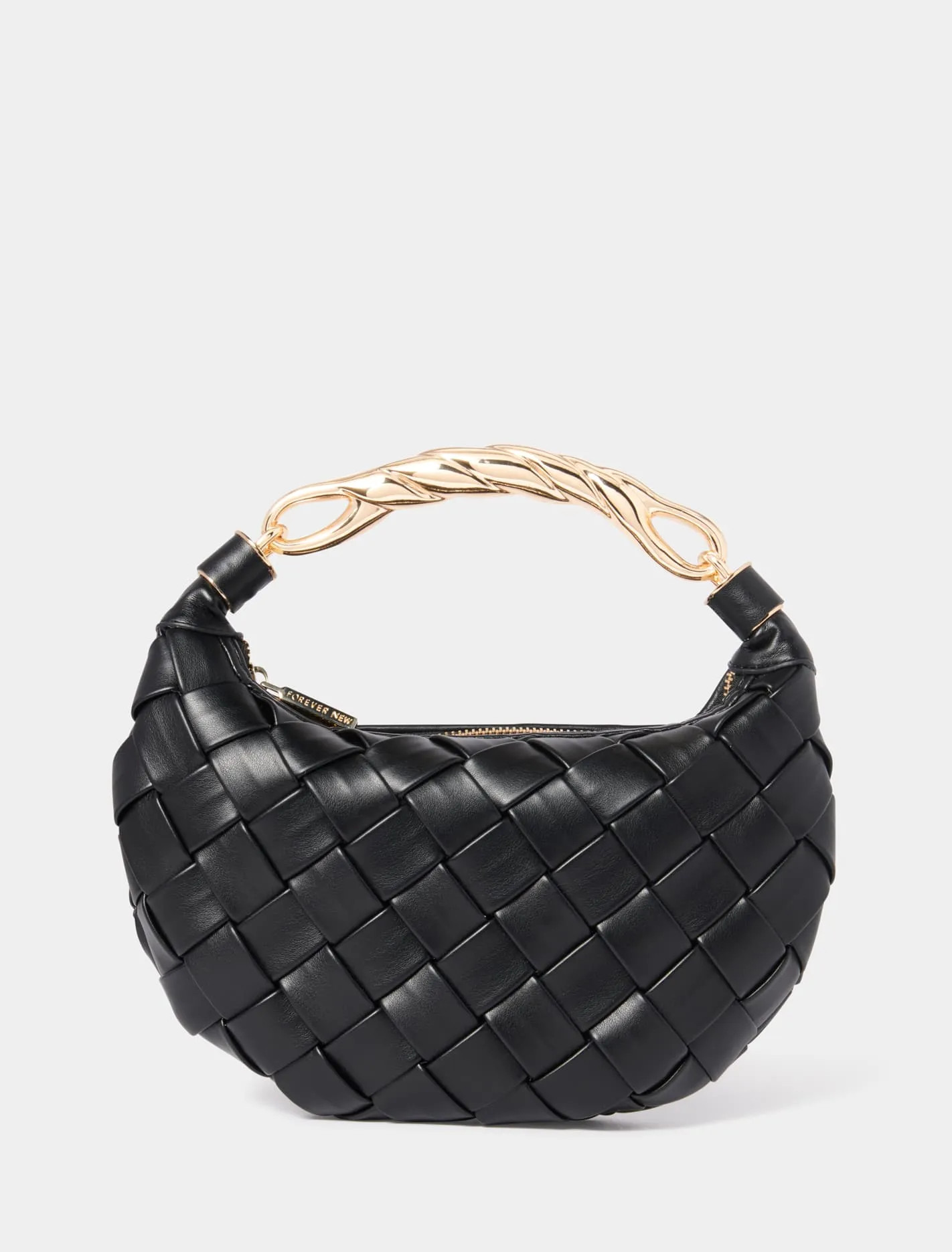 Willa Woven Metal-Handle Bag | Ever New (CA)