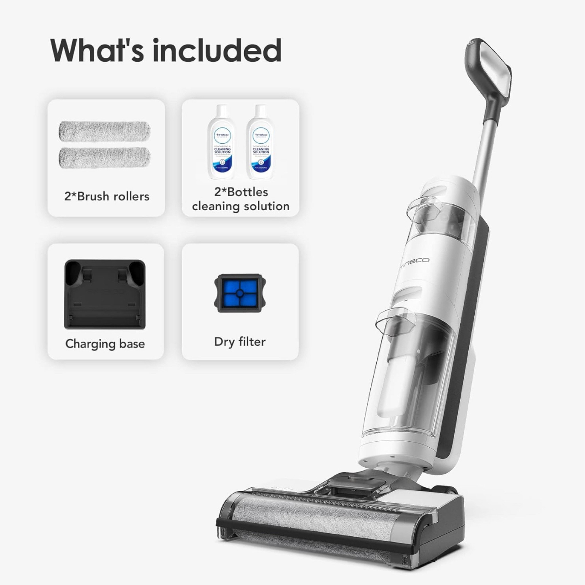 My favorite household tool! This mop vac makes cleaning my floors super easy. The battery lasts long enough to do my entire downstairs at once and cleaning the dirty water tank is so satisfying. 



#LTKHoliday #LTKhome #LTKGiftGuide