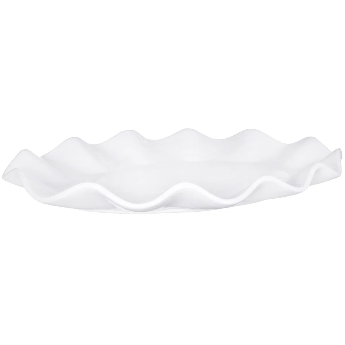 Birch Lane™ Valini Wavy Oval Platter | Wayfair | Wayfair North America