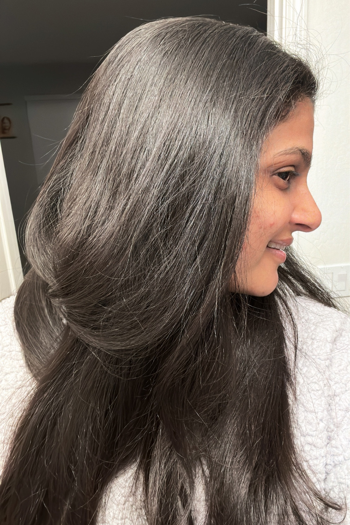 I have wavy/dry hair!!! 
Using these products for the past few months now the results are unbelievable 🫶🏼