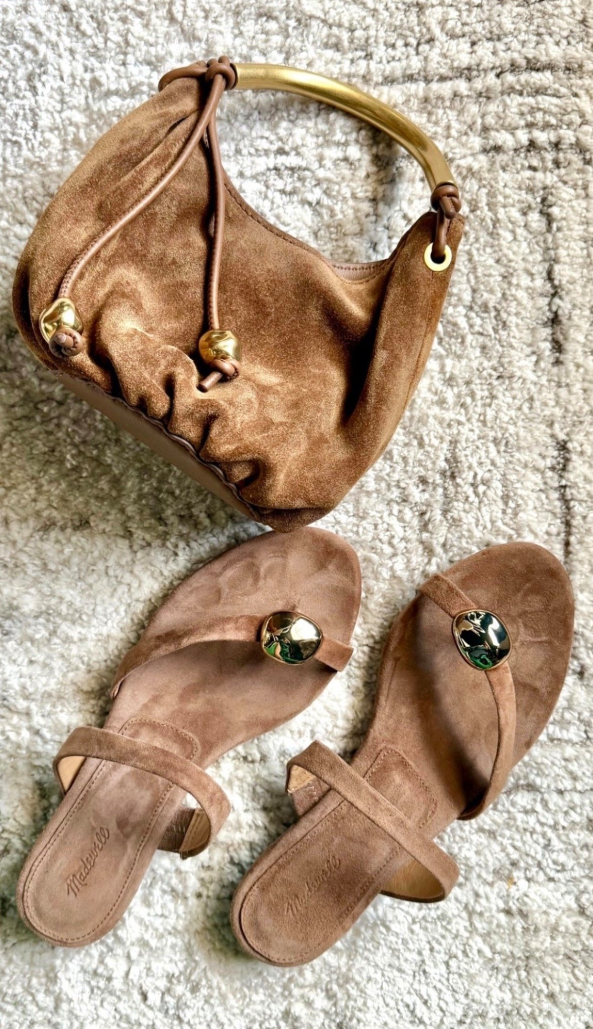Sandals
Suede bag 
Madewell 

#LTKSeasonal
