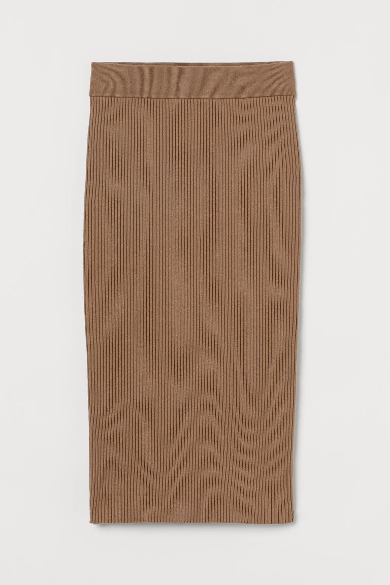 Rib-knit skirt
							
							£17.99 | H&M (UK, MY, IN, SG, PH, TW, HK)