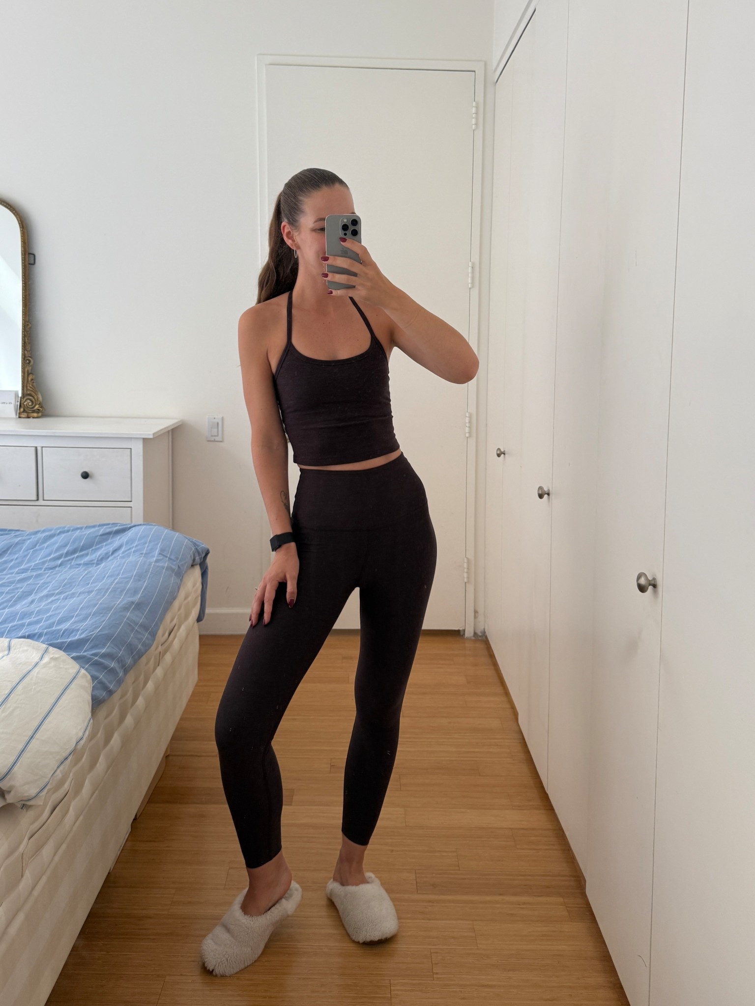 fave activewear set  in this gorgeous chocolate brown color 🤎

#LTKSeasonal #LTKActive #LTKFindsUnder100