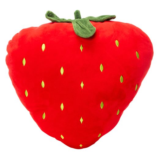 Strawberry Plush Pillow 14in x 14in | Five Below