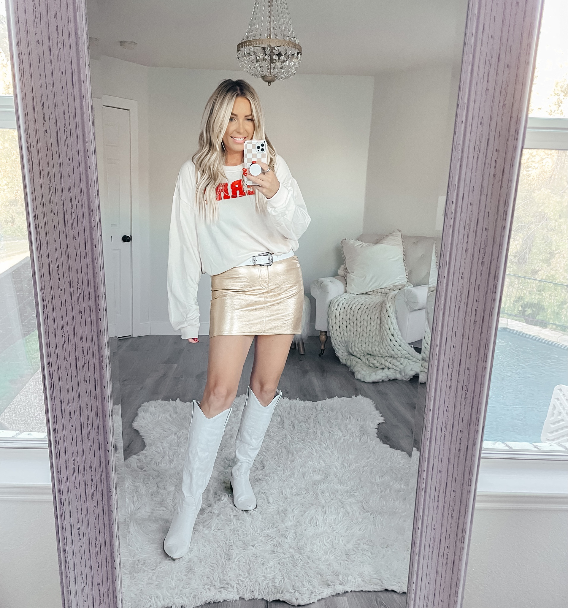 Holiday party outfit outfit sized up to a large in the skirt and large sweater. Booties. Boot. Wedding guest dress. Fall wedding guest. Workwear. Holiday party. Christmas outfit for kids. Christmas party. Wedding guest dress. Family photos outfit SaleSale
Sale 



#LTKCyberWeek #LTKSeasonal #LTKHolidaySale