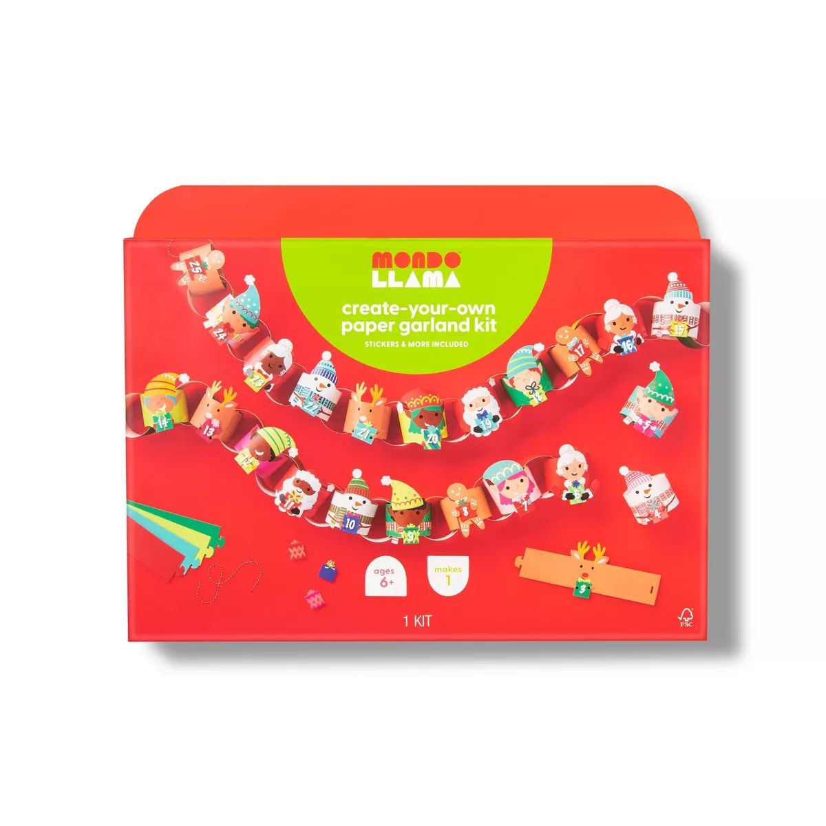 Create-Your-Own Paper Garland Kit - Mondo Llama™ | Target