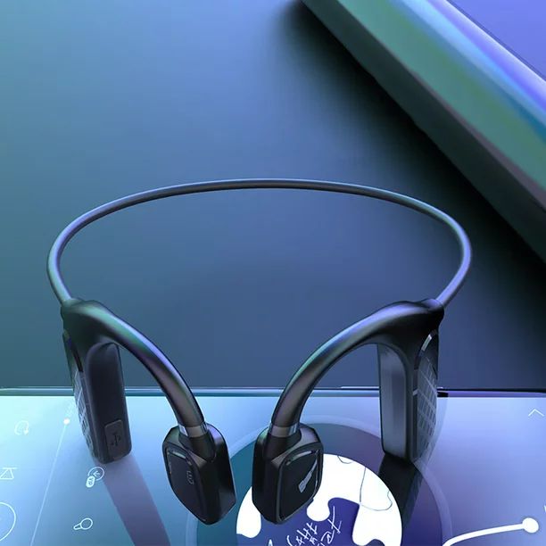 QEEMMY Bone Conduction Headphones,Premium Open-Ear Wireless Bluetooth Sport Headphones with Micro... | Walmart (US)