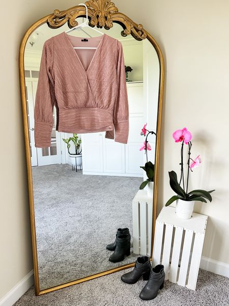 Express blouse, Amazon gray boots, large gold mirror and home decor!

#LTKhome #LTKSeasonal #LTKstyletip