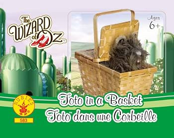 Rubie's Wizard of Oz Dorothy's Toto In A Basket Costume Accessory, 10 x 7 x 5 inches | Amazon (US)