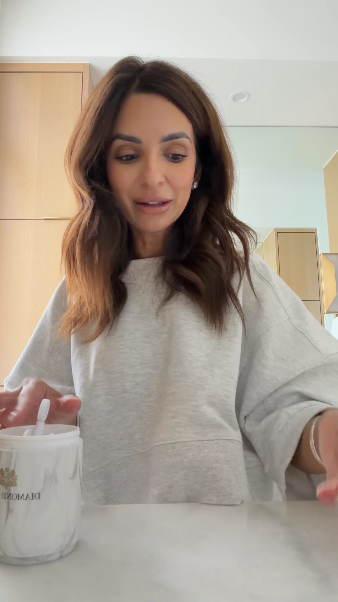 My daily ring cleaner & what I used on my hair for texture!