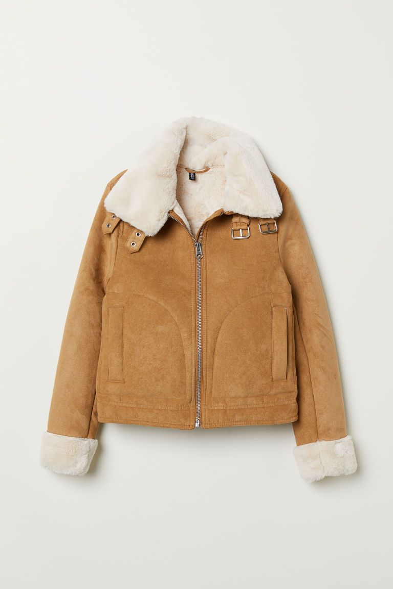 Jacket with Faux Fur Lining | H&M (US + CA)