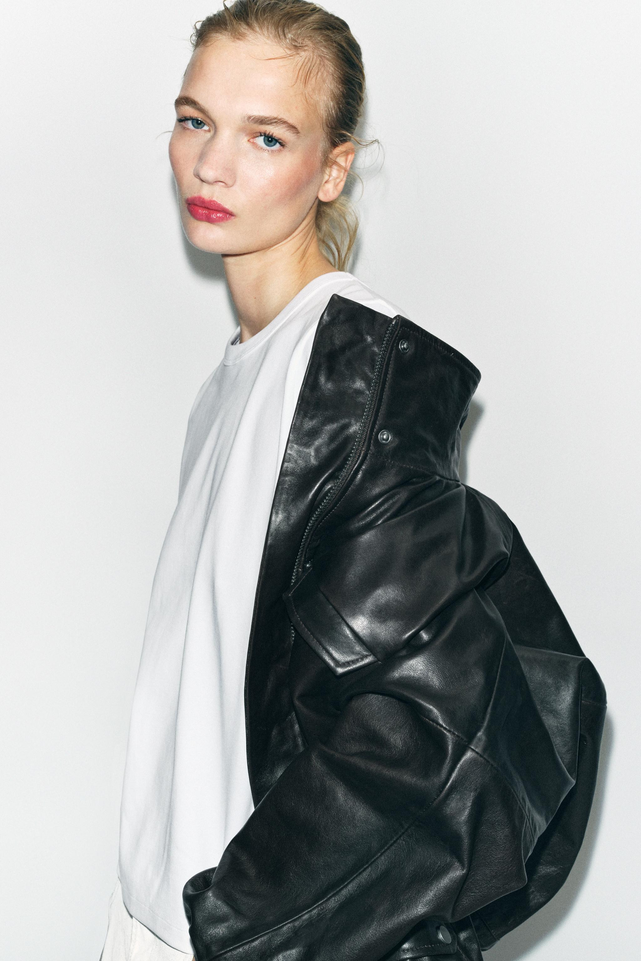 INTERLOCK SHORT SLEEVE T-SHIRT | Zara US