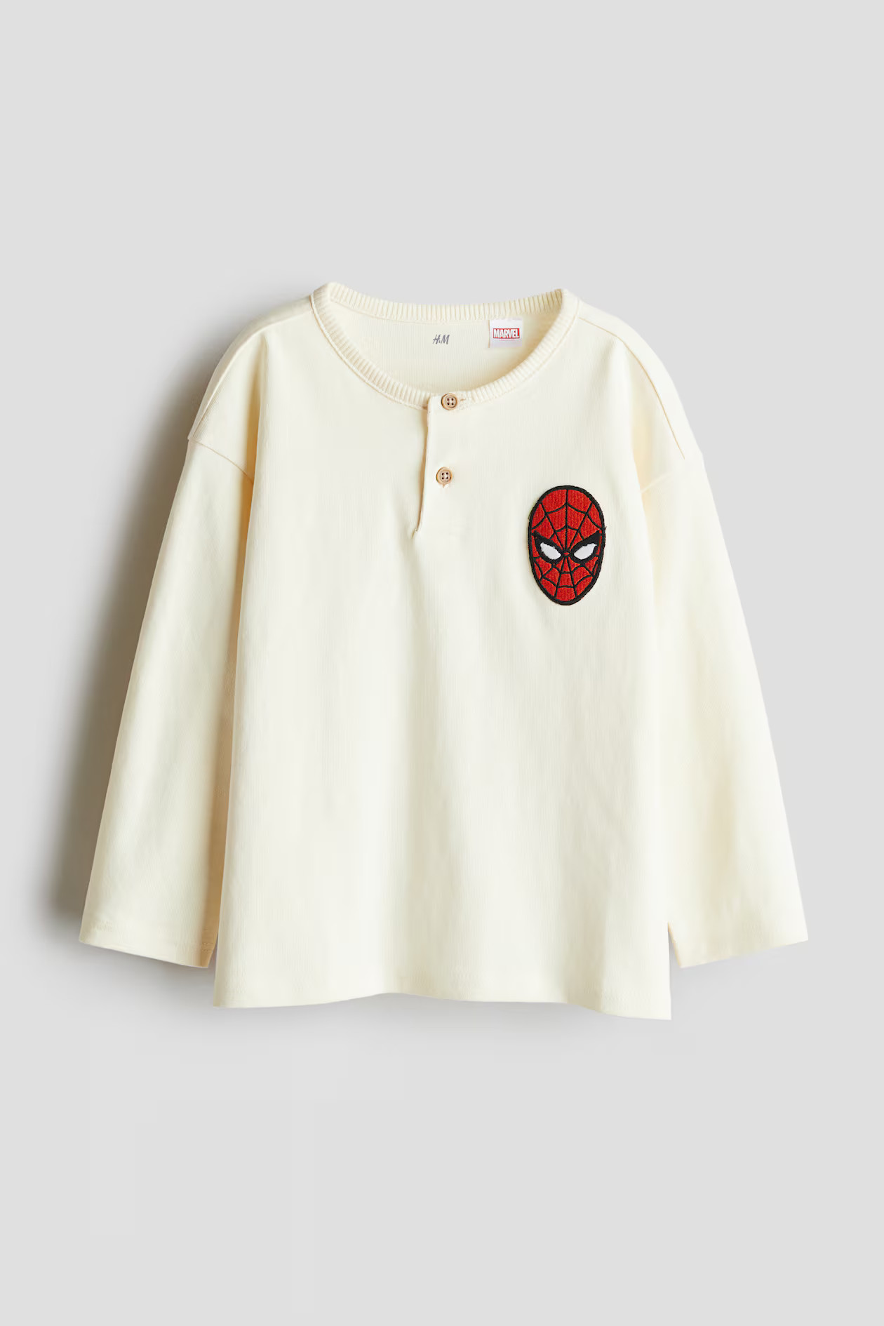 Cotton Henley Shirt | H&M (US + CA)