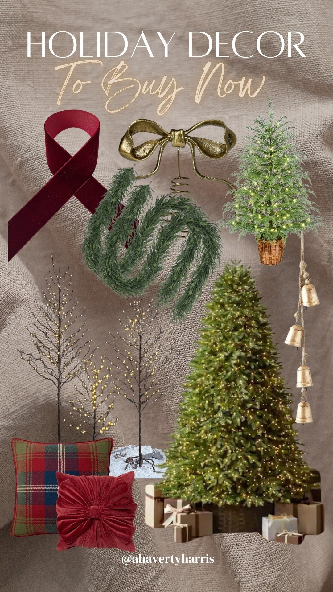 Holiday Decor to buy now before it sells out! Christmas decor,  holiday decor, Christmas tree, ribbon, twinkle tree, plaid pillow,  Ralph Lauren Christmas, Walmart holiday, target holiday, studio McGee

#LTKHome #LTKHoliday