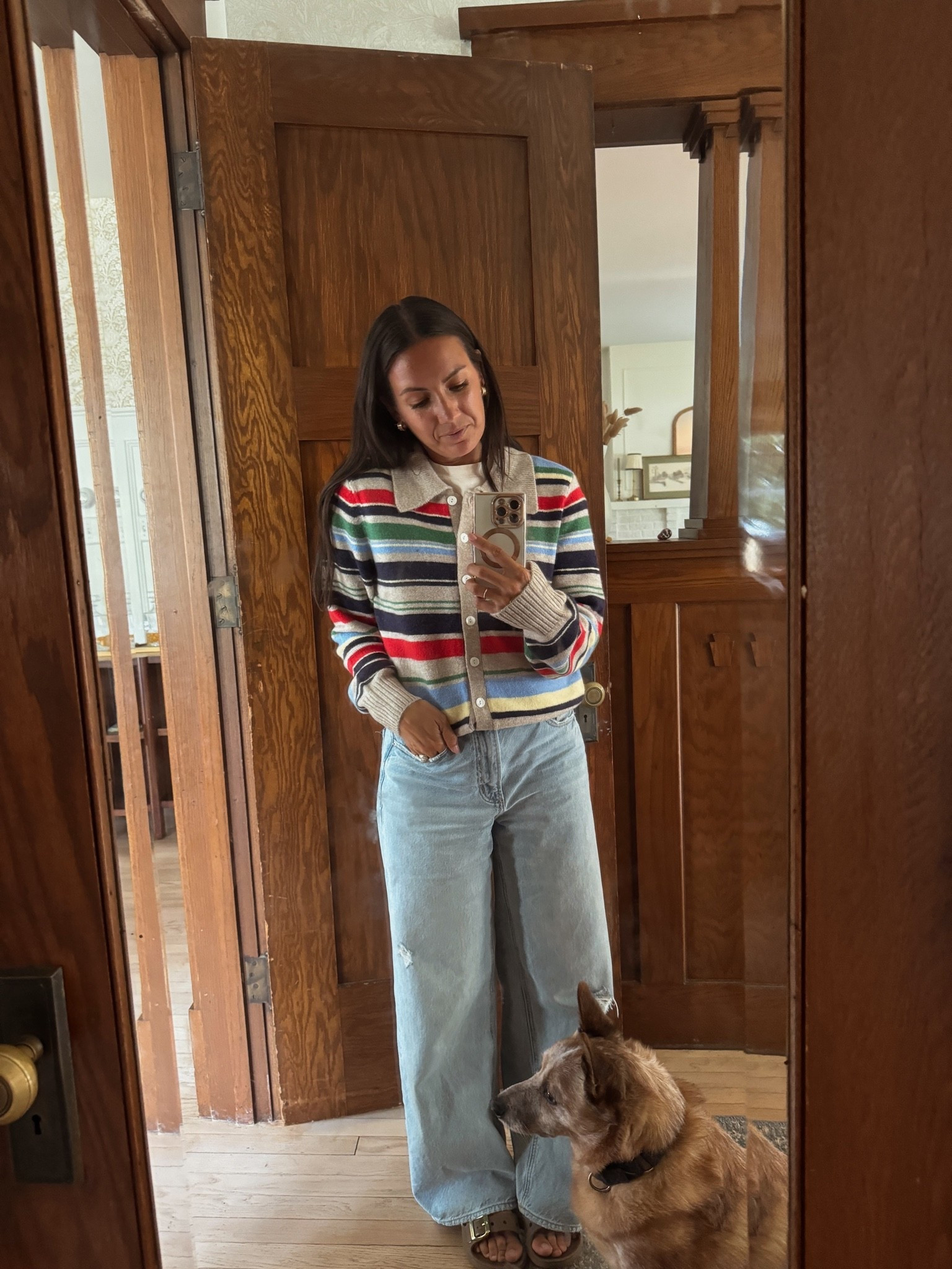 New sweater just landed on my doorstep and I don’t think I could’ve paired it with anything better than my tried + true Z SUPPLY jeans. 🥹🤌🏼

The stripes, the slightly vintage feel, the easy fit…I LOVE her. And these jeans continue to be one of those pairs I pull out over and over again because they just work.

Linking the whole look here! 🤎

#LTKootd #LTKmomlife