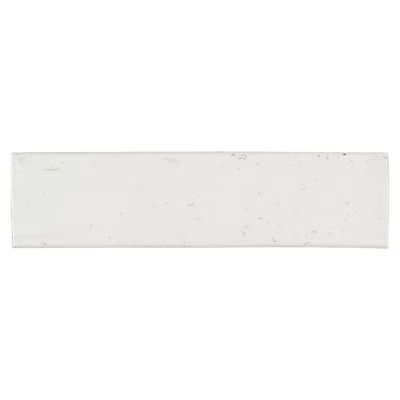 Elida Ceramica White Painted Bricks White Painted Bricks 2-in x 9-in Glazed Ceramic Brick Brick L... | Lowe's