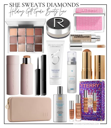 Holiday Gift Guide: Beauty Lovers

—Neutral eyeshadow palette 
—Blurring powder
—Blush that looks good on everyone 
—Non-creasing undereye concealer 
—Foundation stick
-Jet black liquid eyeliner 
—Hydrating face cleanser
—Skincare correcting moisturizer 
—Bronzing balm
—CC serum that adds color to your face 

#LTKfindsunder100 #LTKGiftGuide #LTKbeauty