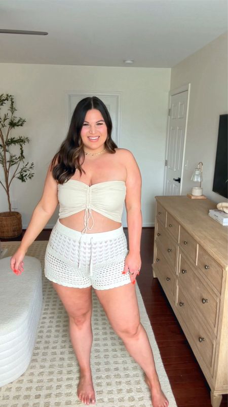 Midsize aerie try on haul! Sharing some swimwear, cover ups, & comfies for the summer from Aerie! 

Crochet shorts: xl
Beige top: large 

Aerie, aerie haul, aerie try on, aerie swimsuit, midsize, aerie summer, summer fashion, aerie try on haul 



#LTKMidsize #LTKSeasonal #LTKSummerSales