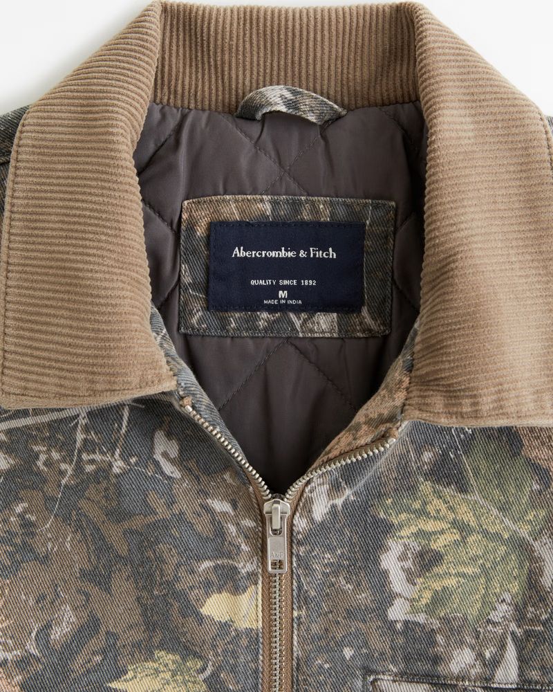 Workwear Lined Jacket | Abercrombie & Fitch (US)