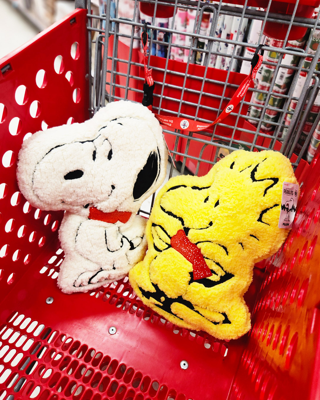 For all Peanuts fans! Check out these cute Snoopy and Woodstock pillows featuring soft plush fabric

#targetfinds #targetdeals 

 #LTKHoliday #LTKSaleAlert