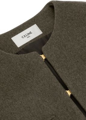 Jacket in double face cashmere - CELINE | 24S US