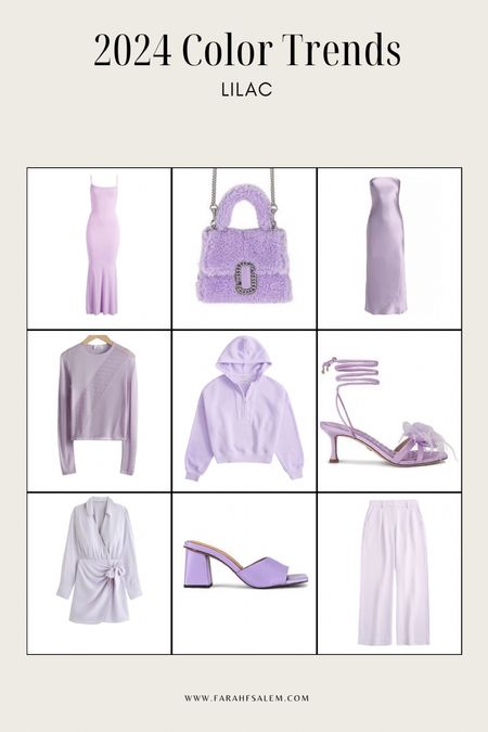 Spring Summer color trends 2024
Pastel lilac💜

#LTKSeasonal #LTKstyletip