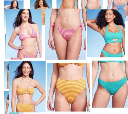 Hunza G dupes at Tarjay - 6 styles total (3 tops / 3 bottoms), 4 colors…. Cute collection! 👙💦

#LTKSeasonal #LTKunder50 #LTKswim