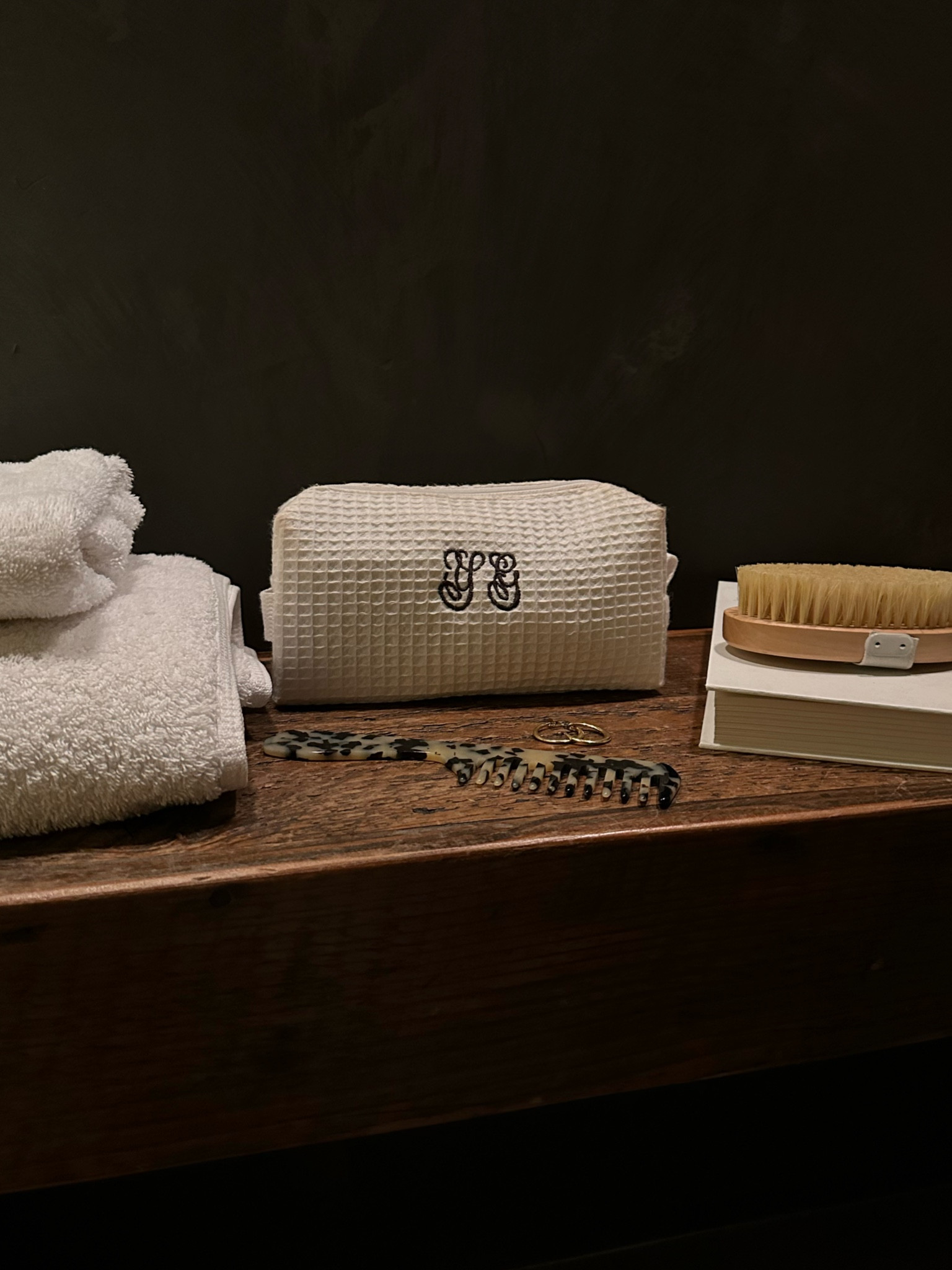 Love a cute toiletry bag 🫶🏻 you can customize with your initials!  

#LTKGiftGuide #LTKfindsunder100 #LTKfindsunder50