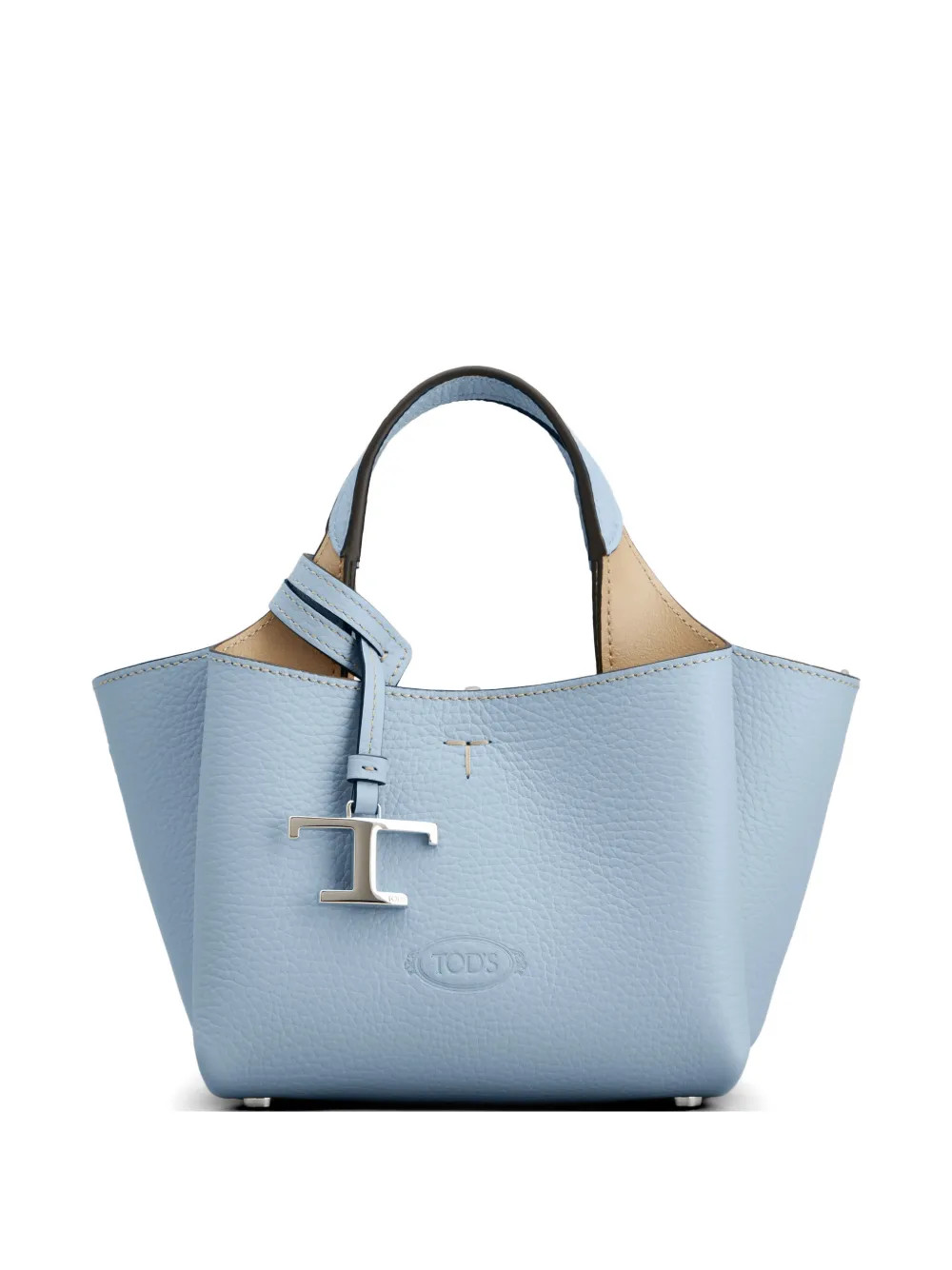 Tod's logo-pendant Tote Bag | Blue | FARFETCH | Farfetch Global