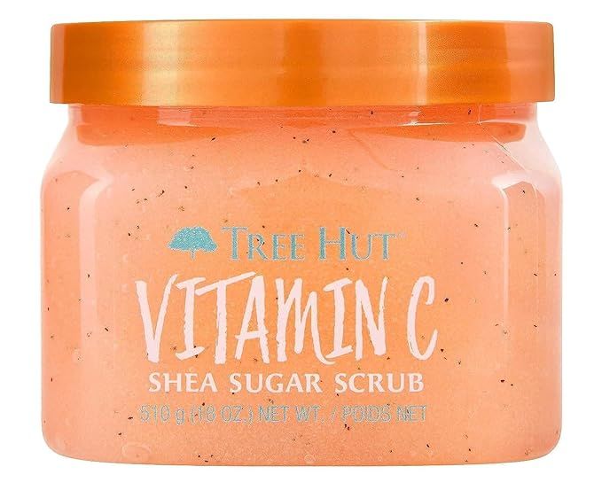Tree Hut Shea Sugar Scrub Vitamin C, 18oz, Ultra Hydrating and Exfoliating Scrub for Nourishing E... | Amazon (US)
