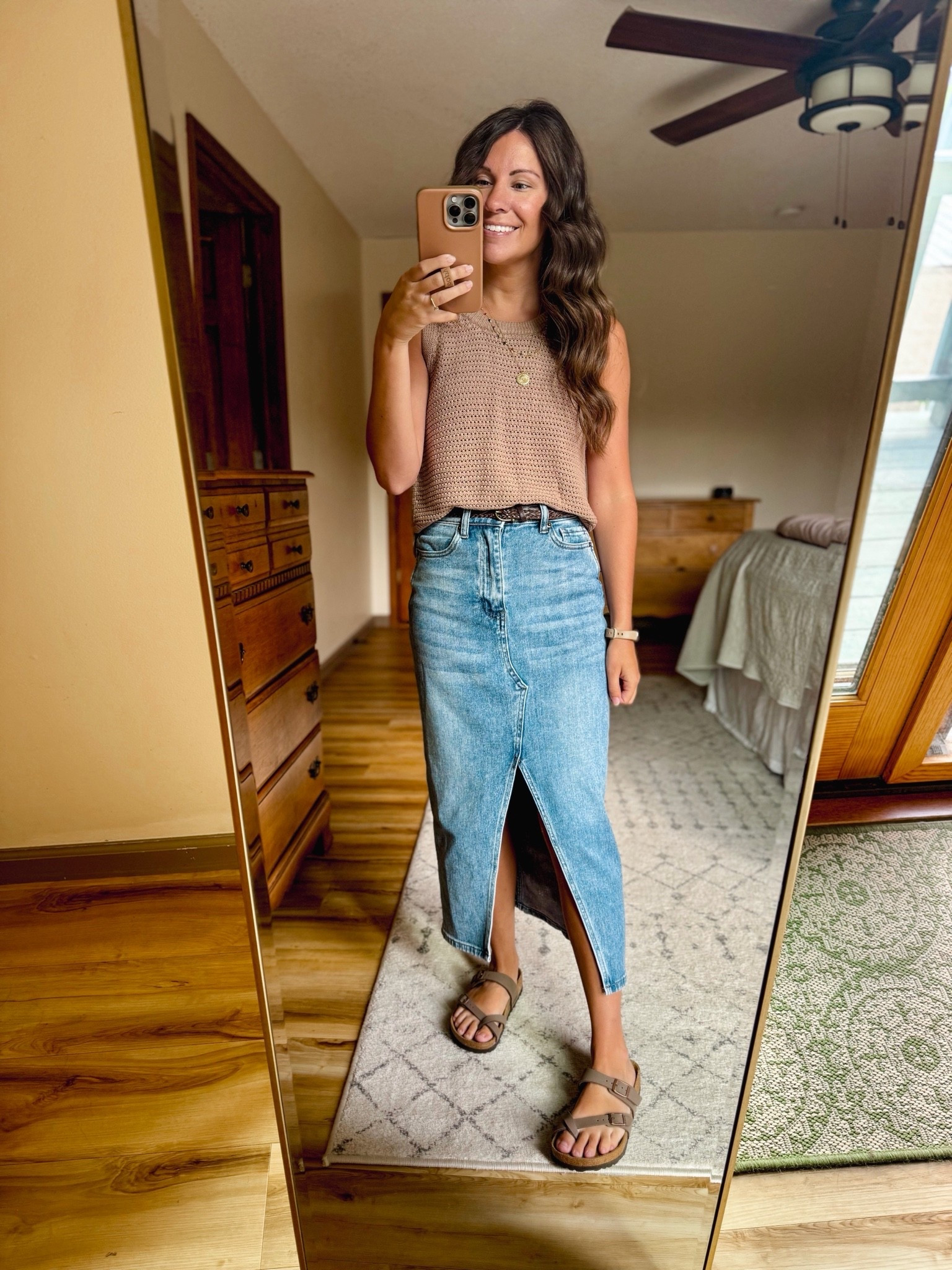 small in my sweater tank, xs in my swim skirt and 36 in my Birkenstock sandals

#LTKPetite #LTKgrwm #LTKootd