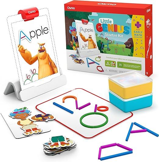 Osmo - Little Genius Starter Kit for iPad + Early Math Adventure - 6 Educational Learning Games -... | Amazon (US)